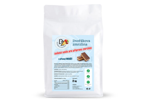 Směs na zmrzlinu DZ 2 kg Nugát