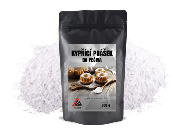 Kypřící prášek do pečiva VALKNUT Obsah balení: 500 g