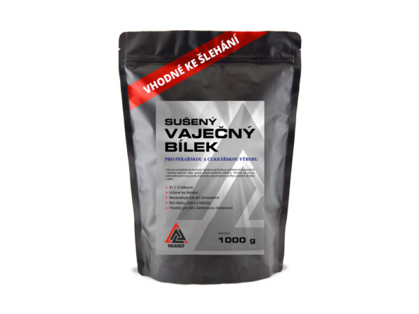 Vaječný Sušený Bílek VALKNUT pro pekařské a cukrářské účely 1000 g Obsah balení: 1000 g