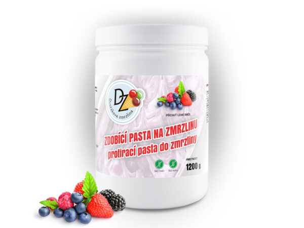 Zdobící pasta na zmrzlinu DZ lesní směs 1200 g