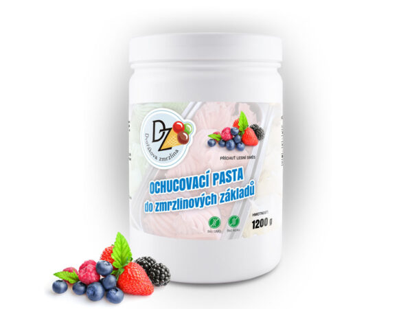 Ochucovací pasta na zmrzlinu DZ lesní směs 1200 g