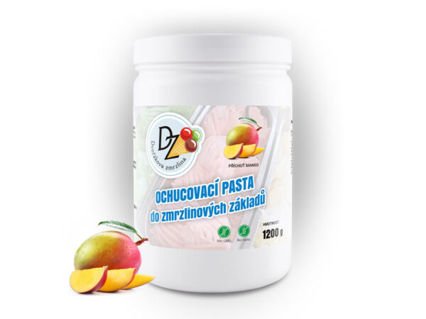 Ochucovací pasta na zmrzlinu DZ mango 1200 g