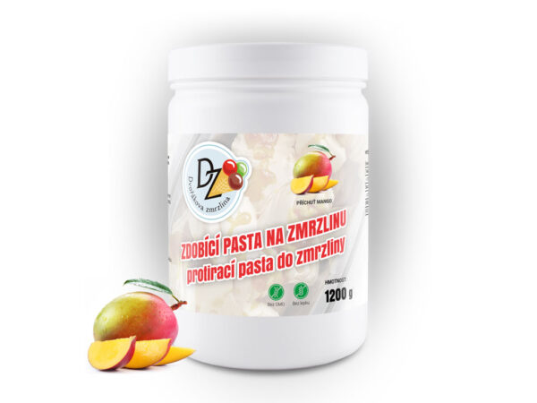 Zdobící pasta na zmrzlinu DZ mango 1200 g