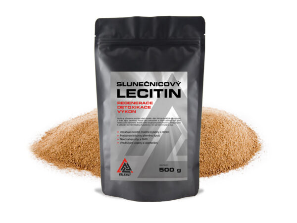 Slunečnicový Lecitin VALKNUT v prášku bez příchuti Obsah balení: 500 g