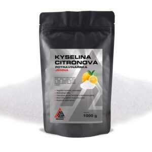 Kyselina Citronová Jemná VALKNUT Obsah balení: 1000 g
