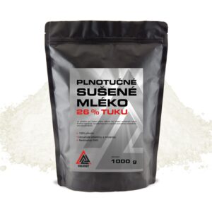 Sušené mléko 26 % tuku plnotučné VALKNUT 1 kg v prášku bez příchuti