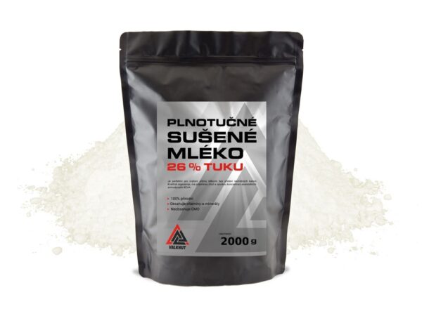 Sušené mléko 26 % tuku plnotučné VALKNUT 2 kg