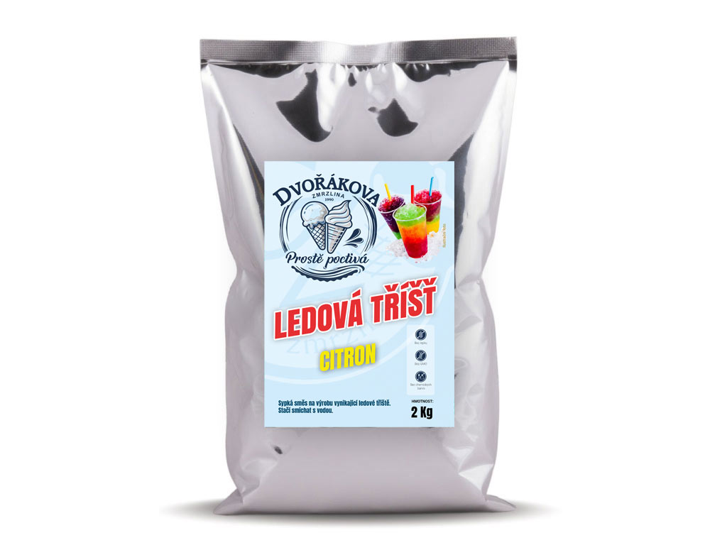Ledová tříšť DZ 1 kg citrón