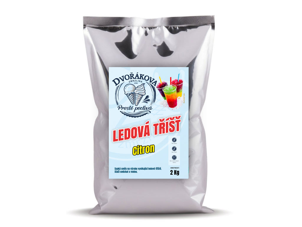 Ledová tříšť DZ 1 kg citrón