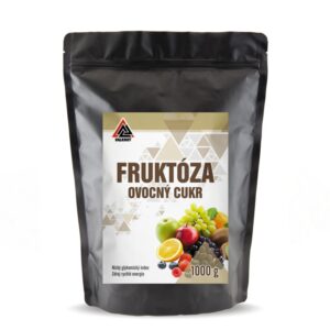 Sladidlo - Ovocný cukr Fruktóza VALKNUT v prášku Obsah balení: 1000 g